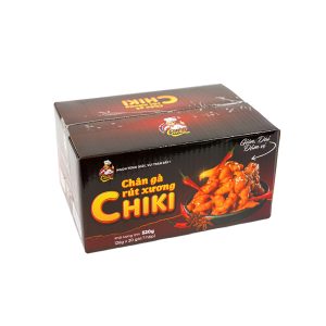 Chân Gà Rút Xương CHIKI 26g – Ăn Liền, Dai Giòn Đậm Vị Cay Tê, Tiện Lợi, Đóng Gói Hút Chân Không